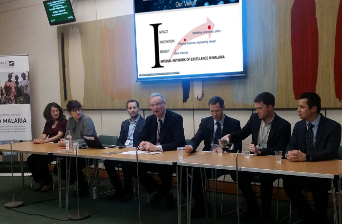 Members of the Imperial Network of Excellence at the All Party Parliamentary Group on Malaria