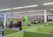 Summer 2018 building works at Central Library