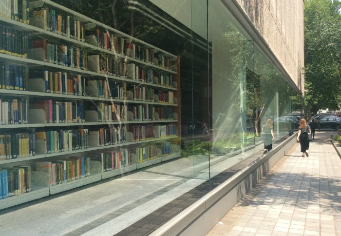 Central Library window