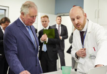 The Prince of Wales sees new solution to plastic pollution at White City Campus