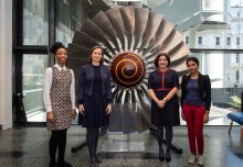 Women graduates visit to inspire current Mech Eng students 