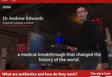 Dr Andy Edwards, BBC report on the future of antibiotics.