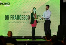 Student Wellbeing Champion Award for Mech Eng researcher