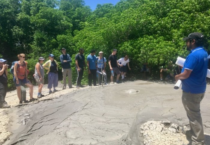 Mud volcano