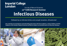 Research in infectious diseases from across the Faculty of Natural Sciences