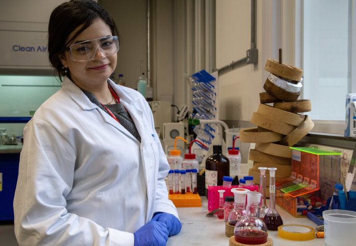 PhD student Aida Rafat, Department of Chemical Engineering