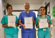 Surgeon helps get thousands of scrubs and gowns donated to St Mary's Hospital