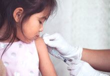 Children at risk from falling UK vaccination rates, warn doctors 