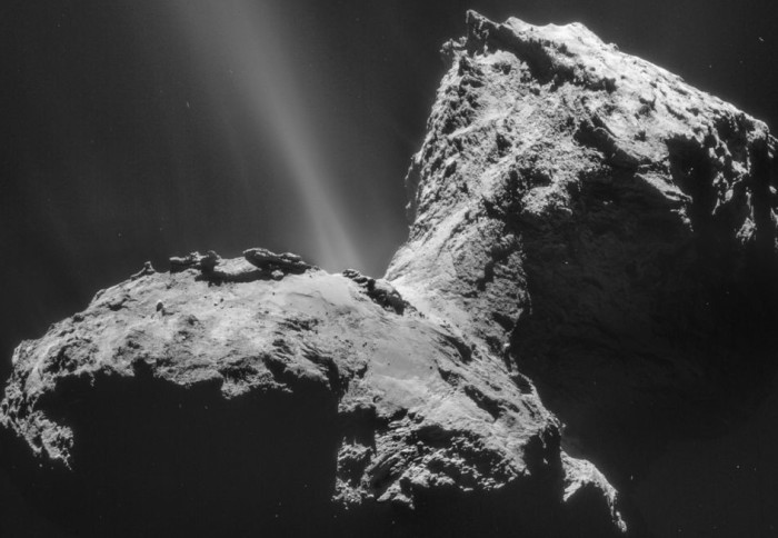 Photo of comet 67P
