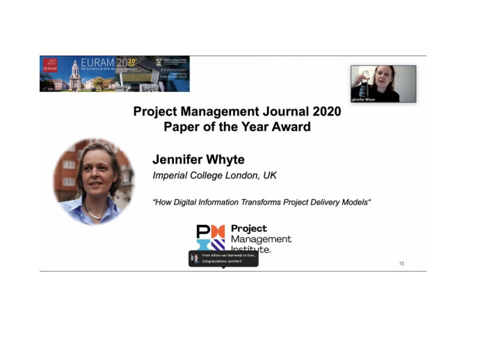 Professor Jennifer Whyte,