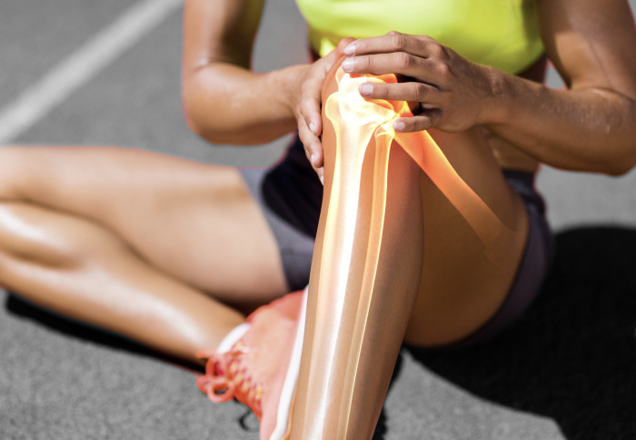 An image of a person with a sports injury