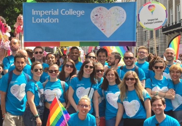 Imperial 600 members at London Pride