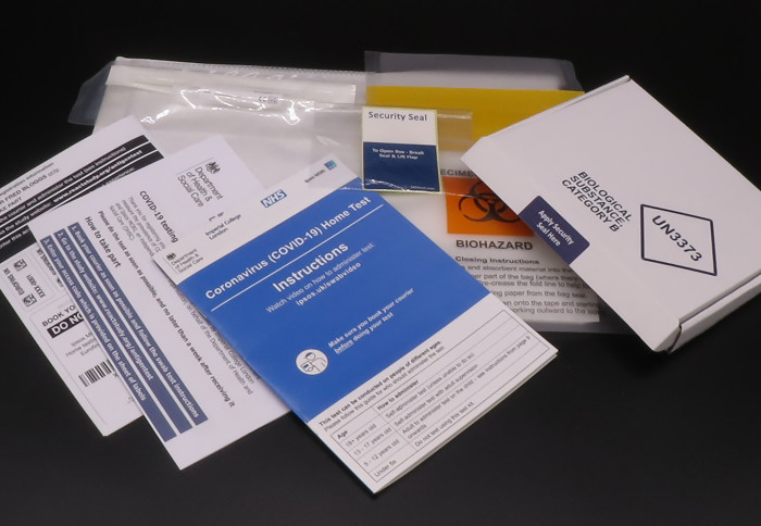 A home coronavirus testing kit