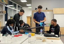 Imperial engineers work with local youth club to design and build e-scooters 
