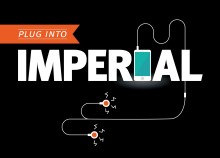 Graphic that reads 'Plug into Imperial'