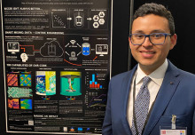 Chemical engineering PhD student presents research to Parliament