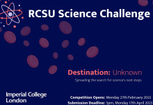 RCSU Science Challenge is launching