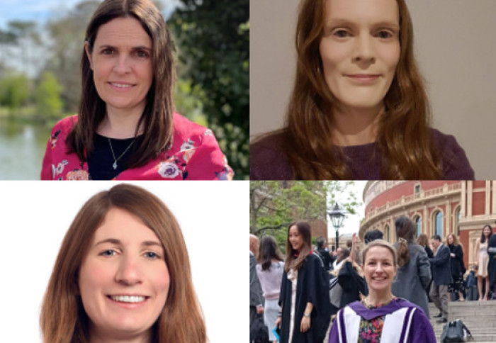 Collage of female scientists