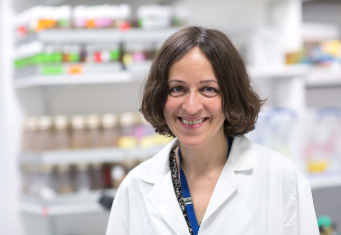 Dr Irene Miguel-Aliaga working at Imperial College London in 2016.