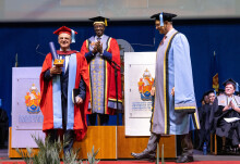 Professor David Nabarro awarded honorary degree from the University of Pretoria