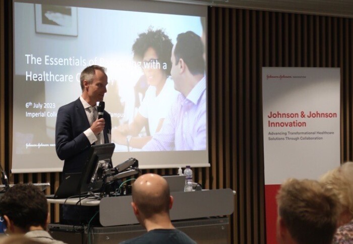 The Essentials of Partnering with a Healthcare Company took place at the Sir Michael Uren Hub on 6th July 2023