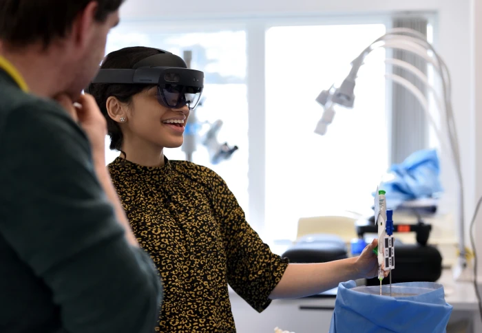 This HoloLens Childbirth Simulator Helps Train Medical Students