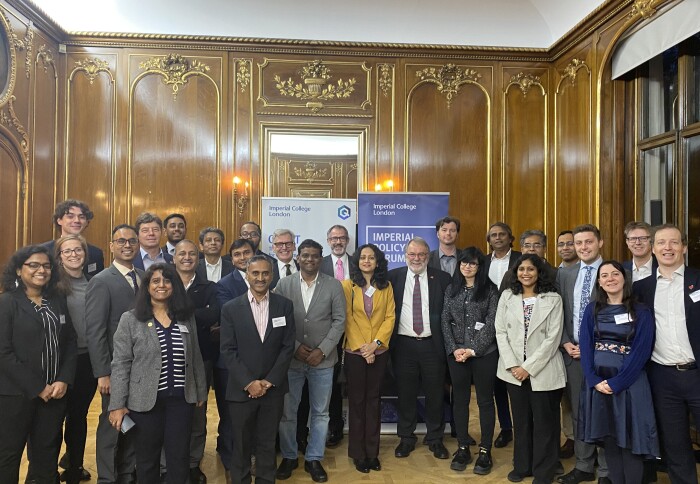 Guests at the UK-India quantum delegation event, hosted at Imperial College London.