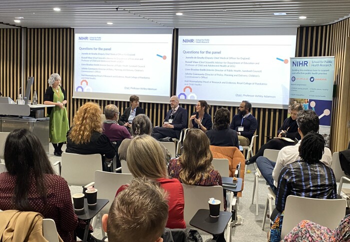 Panel discussion at the annual symposium