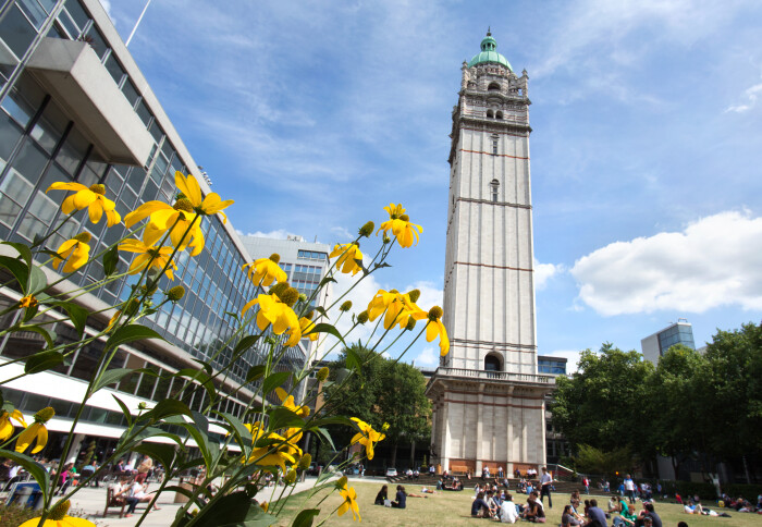 South Kensington Campus in bloom