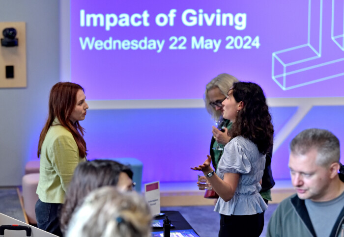 Guests attending Imperial's Impact of Giving event on 22 May 2024.