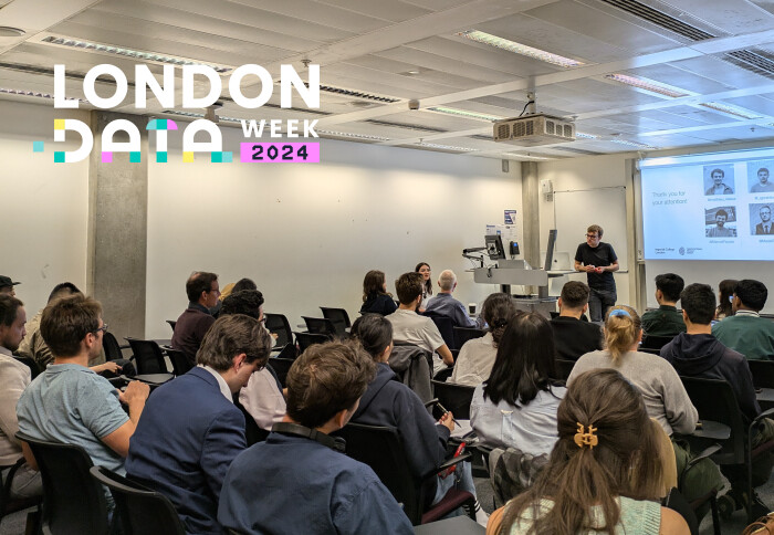 London Data Week event at Imperial College London