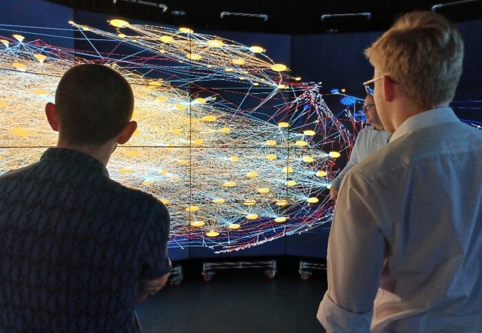 members of the cabinet office attended the data observatory