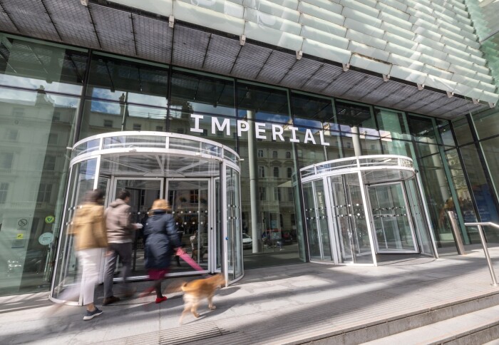 The main entrance of Imperial's South Kensington Campus.