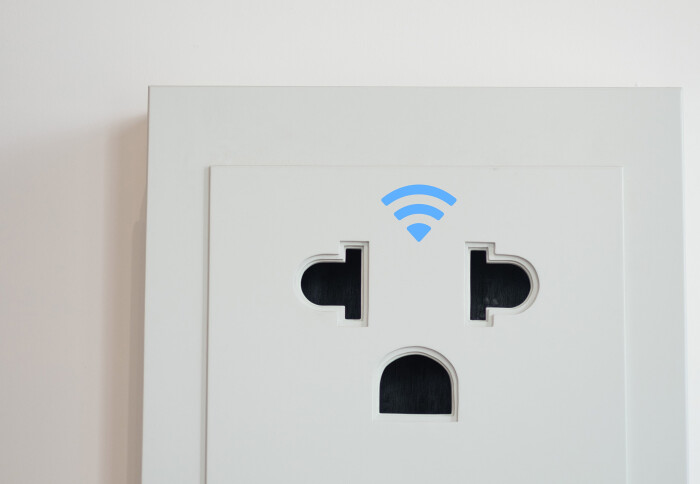 A wifi-controlled smart socket