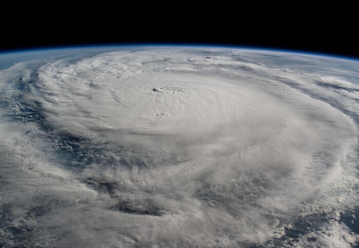 Hurricane Milton viewed from the International Space Station