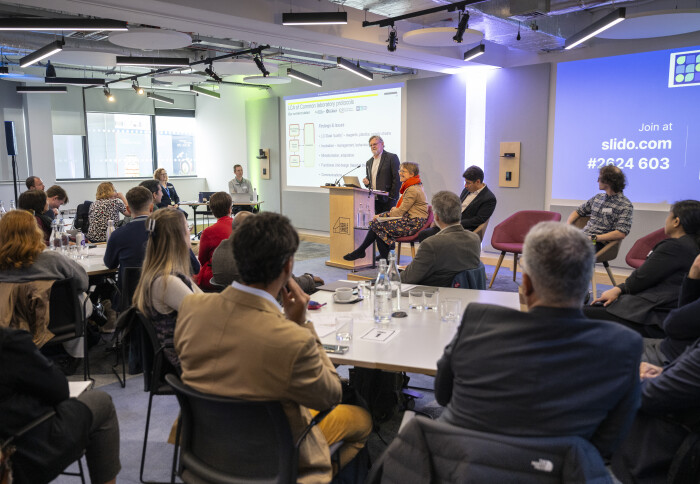 The ‘Pathways to a Sustainable Laboratory Supply Chain Symposium’ at Scale Space, White City Campus, brought together funders, suppliers, purchasing consortia, purchasers and industry.