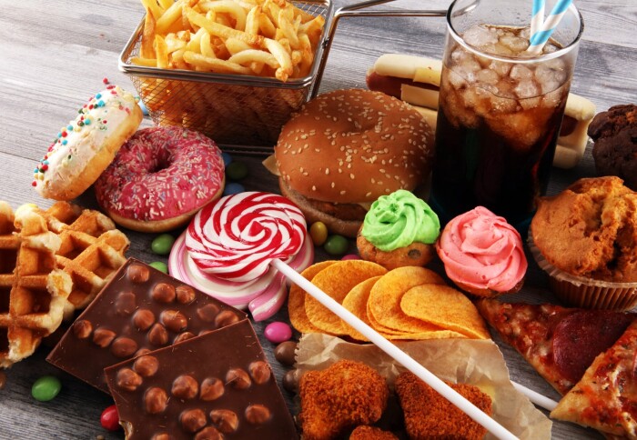 image of unhealthy food