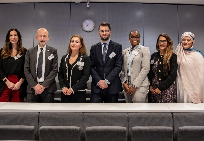 Speakers and panellists from the 'pathways to NED' event