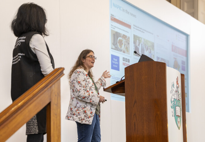 Professor Karen Pollizzi, pictured at the NAPIC launch