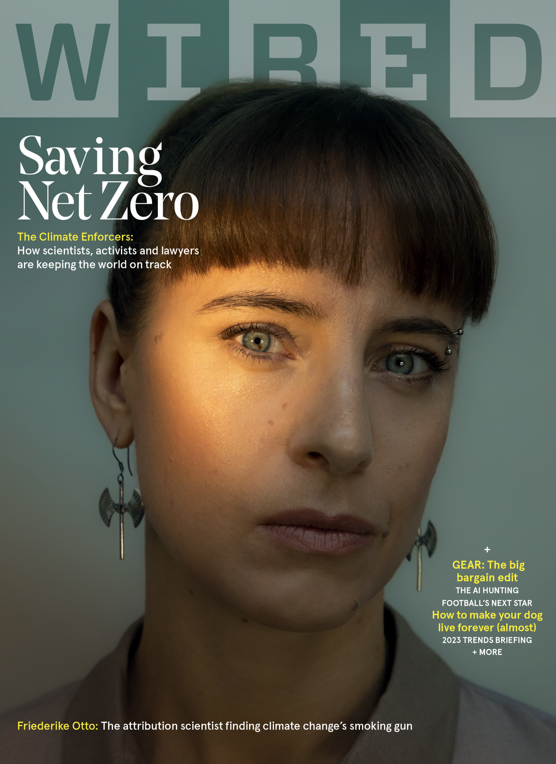 The January/February edition of WIRED magazine, featuring Dr Otto 