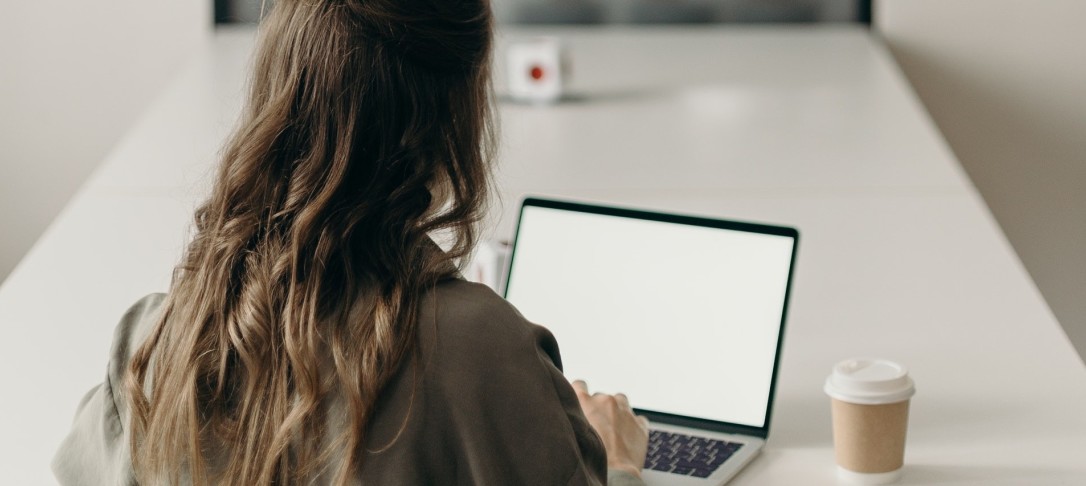 Image of woman with laptop