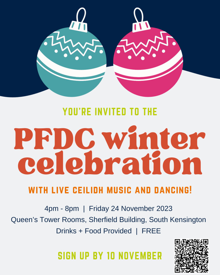 You're invited to the PFDC winter celebration
