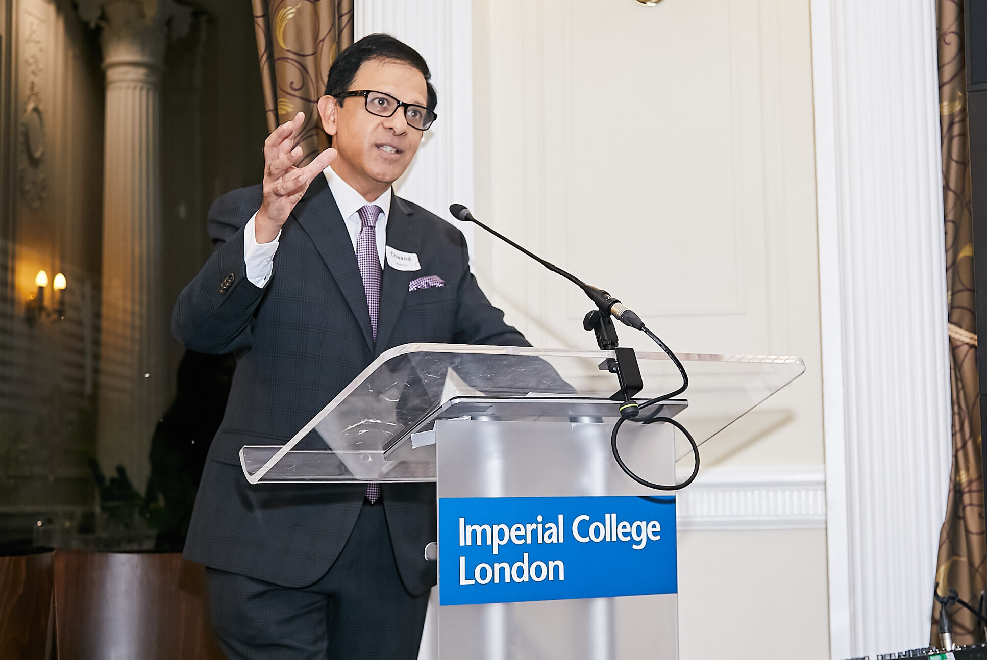Dr Chaand Nagpaul shared his inspirational GP journey with attendees 