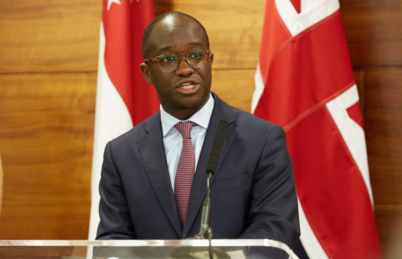 Sam Gyimah at Imperial earlier this month
