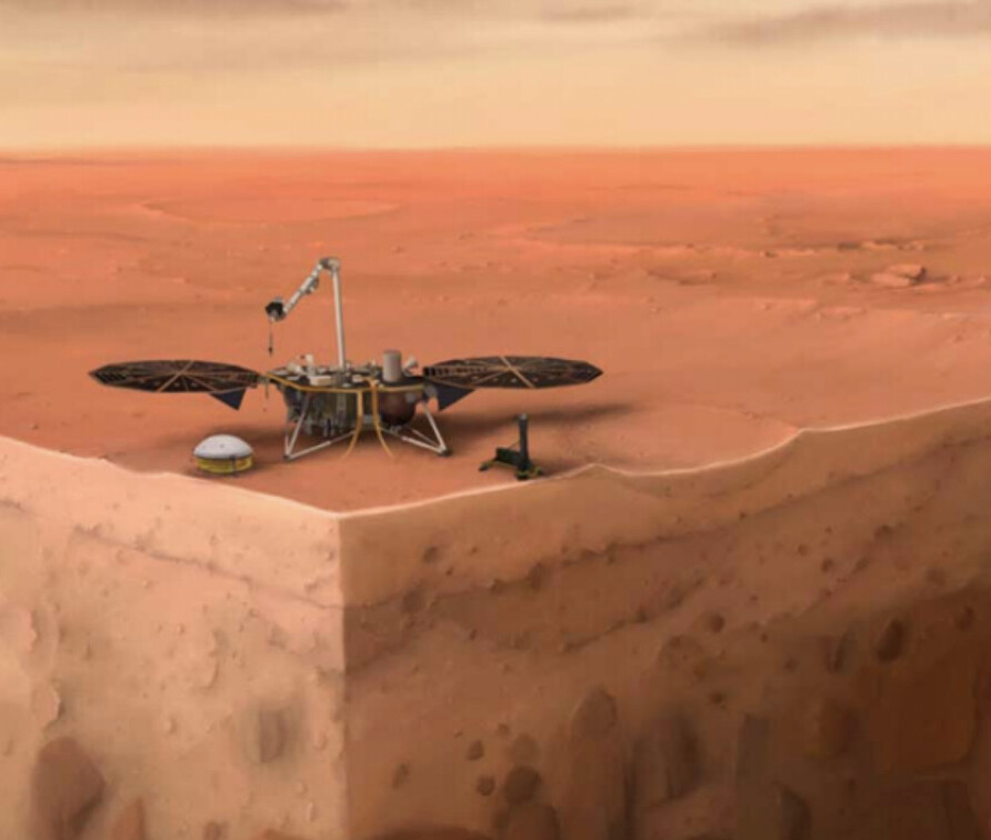 NASAu2019s InSight lander on Mars