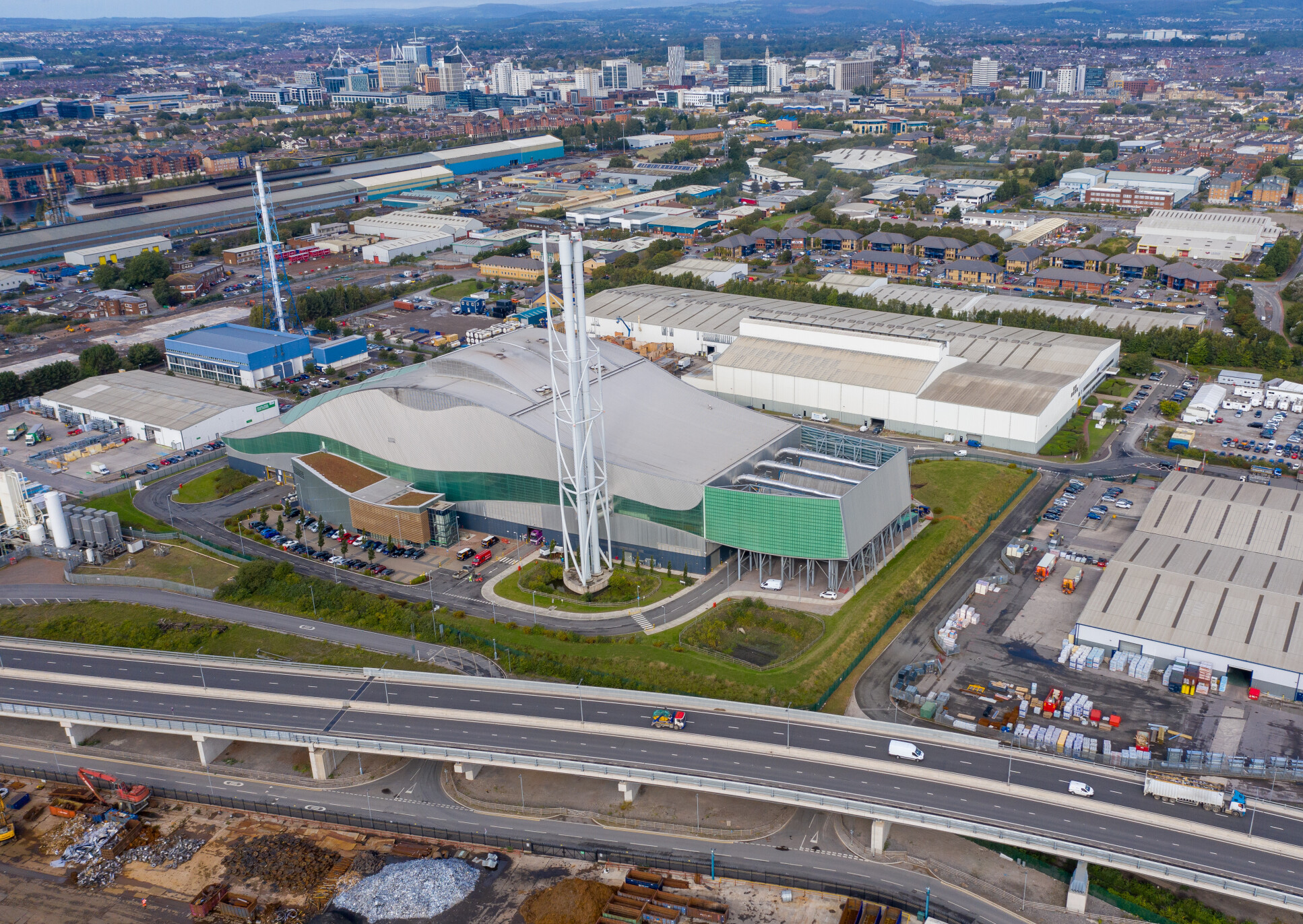 Waste incinerator in Cardiff