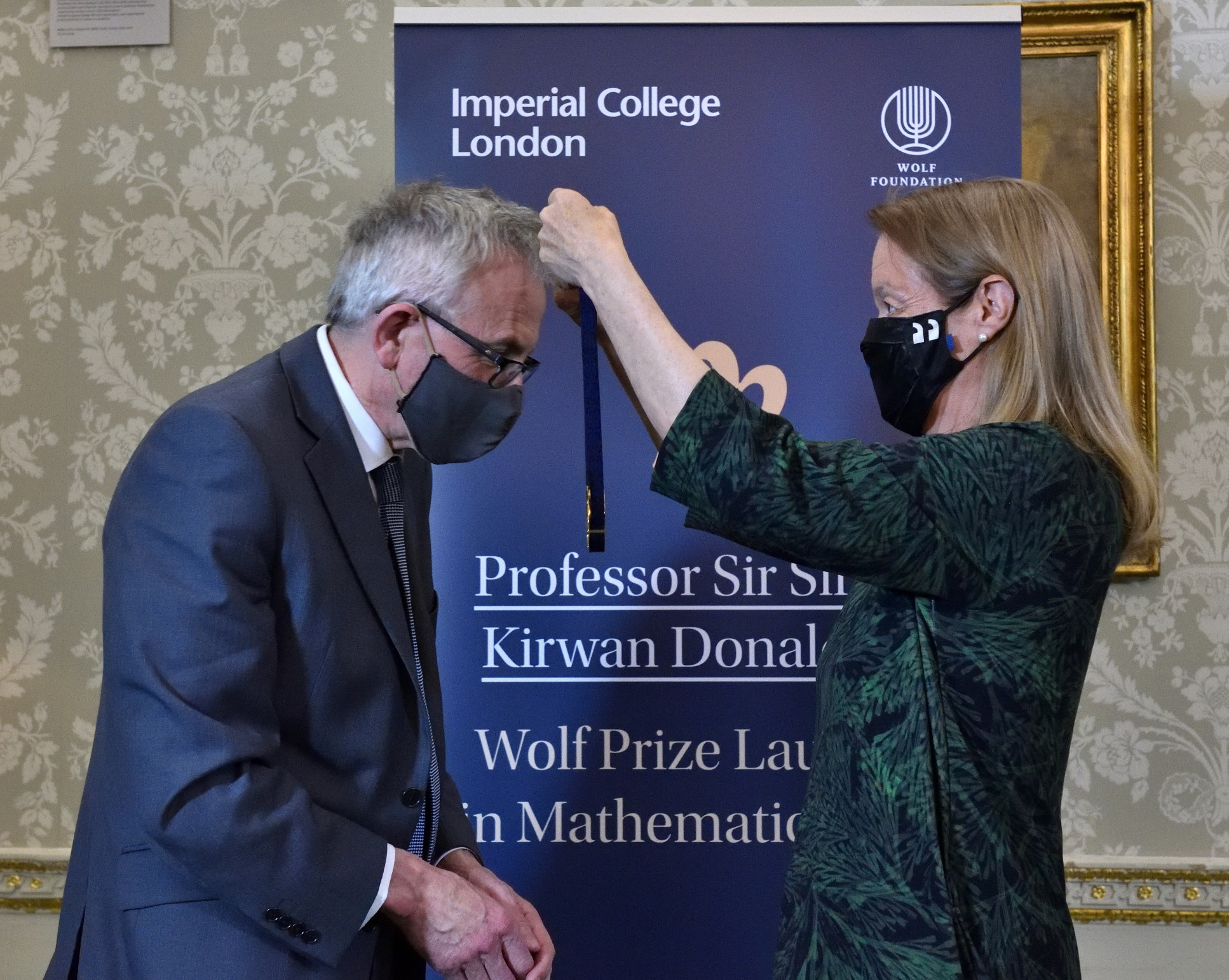Celebrated Imperial mathematician lauded at Wolf Prize ceremony