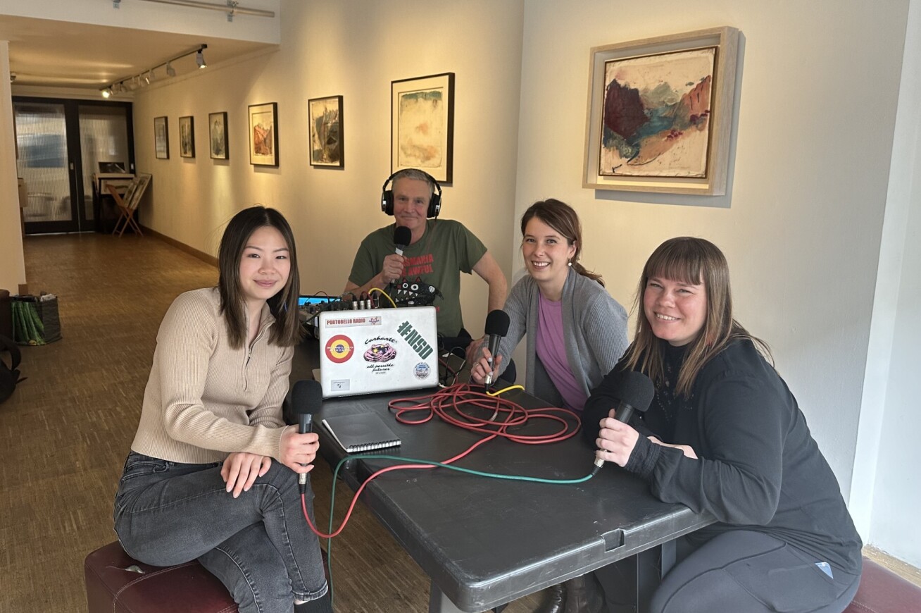 Imperial's Sara Wong and Berta Annucibay Soto join Lucy Woods (right) and Piers on Episode 1 of Great Exchanges