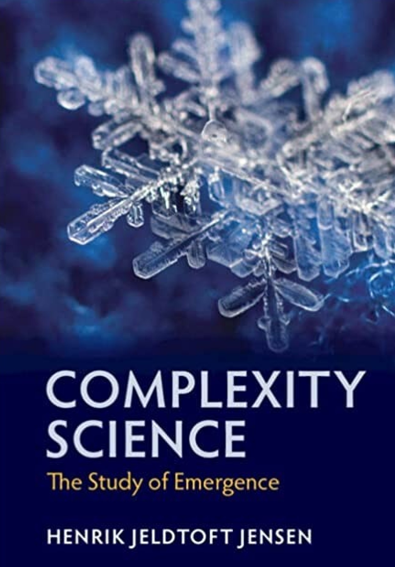 The cover of Prof Henrik Jeldtoft Jensen's book 'Complexity Science'.
