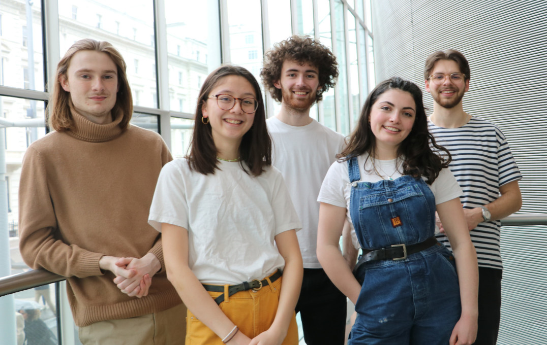 Team Repair was co-founded by Design Engineering students Megan Hale, Anais Engelmann, Oliver Colebourne, Patrick McGuckian and Oscar Jones. 